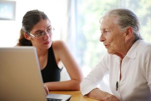 Cuidado de padres ancianos y personas discapacitadas